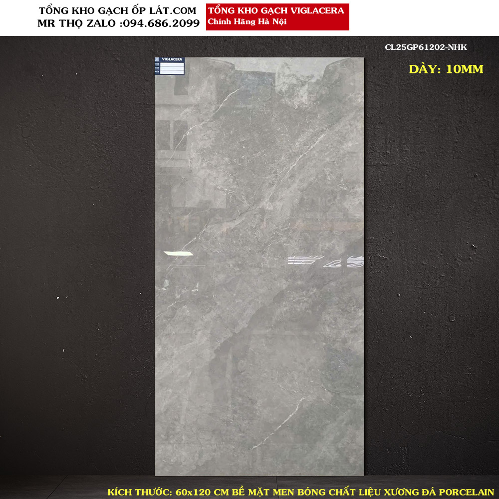 Gạch lát nền Viglacera 60x120 cm CL25GP61202 Loại A1